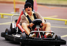 Experience the thrill of the Go-karts
